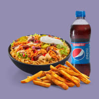 Burrito Rice Bowl Meal Regular Non-Veg (aka Mexican Biryani)