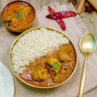 Chicken Pulusu Ghee Rice Bowl