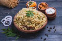 Nuvvula Karam (Sesame) Ghee Podi Rice Bowl +Mini Curd Rice + Poriyal