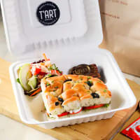 Salad, Sandwich, Dessert (V)