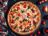 8" Tomato Basil N' Cheese Pizza