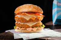 Double Cheese Veggie Burger