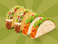 2 Crunchy Taco Chicken + 2 Crispy Chicken Taco @ 93 Each