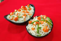 Chicken Fried Rice With Chicken Noodles