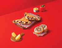 Melts Meal For 1 With Exotica Veggie Garlic Bread 2Pcs & 1 Dip-Non Veg