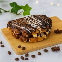 Trio Chocolate Waffles