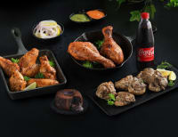Any 3 Boxes Of Bhatti Chicken [FREE Coke & Choco Lava Cake]