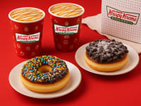 Hot Coffee & Doughnut Duo Combo