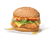McSpicy Deluxe Paneer Burger