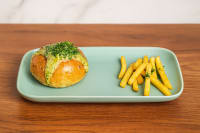 Creamy Spinach Korean Bun