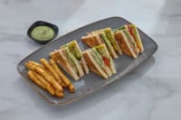 Veg Club Sandwich