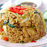 Prawn Tom Yom Fried Rice