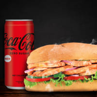 Peri Peri Chicken Sandwich (15cm) + Coke(Save 31%)