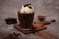 Mocha & Boba Hot Chocolate