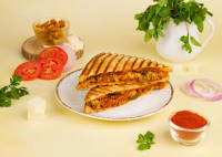 Cajun Spice Paneer Sandwich