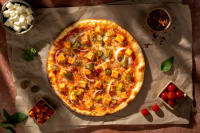 Korean Eol-eol-han Paneer Pizza