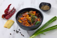 Stir Fried Vegetable In Pepper Ginger Sauce