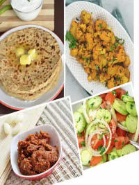 Aloo Jeera + 5 Chapati