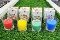 Votive Single Glass Candle