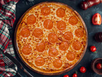 8" Chicken Pepperoni Pizza