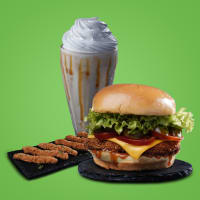 Burger With Chicken Strips Combo