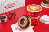Hot Chocolate & Doughnut Combo