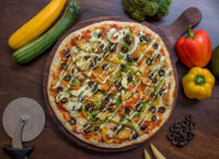 9" Overhauled Vegetarian Pizza