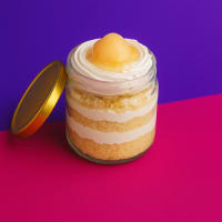 Litchee Jar Cake
