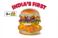 Cheese Blast Chimichurri Paneer Burger