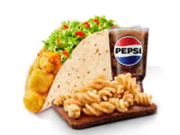 Crispy Potato Taco + Pepsi Regular + Cinnamon Twist