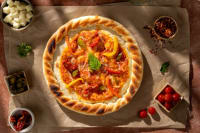 Chicago Deep Dish All Veg Pizza
