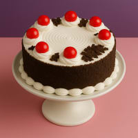 Black Forest Cake Eggless