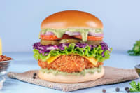 Chimichurri Spicy Paneer Burger