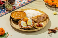 Egg Korma & Dal Makhani Meal