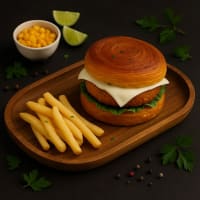 Mexicano Cheese Croissant Burger