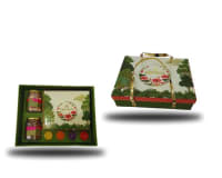 HM Lotus 2 Jar Sweet 4 Tealight Box