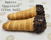 Butter Chocolate Cream Roll