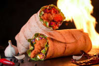 Korean Fried Chicken Wrap