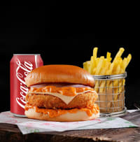 OG Veggie Burger + Fries + Coke