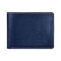The Wallet Store Vegan Leather Wallet For Men - Blue
