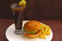 Double Crispy Chicken Burger Fries