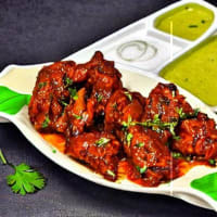 Boneless Hot Garlic Chicken Hyderabadi Dry