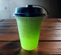 Green Apple Sabja Seeds Drink ( 200 Ml )