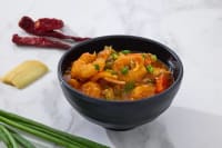 Stir Fried Prawn In Hot Garlic Sauce