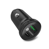 Portronics Power Mini Car Charger (Black)