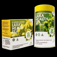 18 Herbs Laxa Health Tea Tin 40 Bags