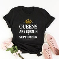 Queens are Born in September, Size - XL