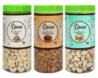 DRY FRUITS COMBO 450 GRAMS  PACK  150G X 3 PC