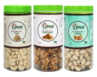 DRY FRUITS COMBO 450 GRAMS  PACK  150G X 3 PC
