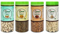 DRY FRUITS COMBO 600 GRAMS  PACK  150G X 4 PC